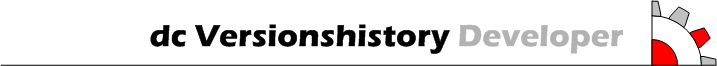 dc Versionstory Developer: Grenzenlos anpassbar!